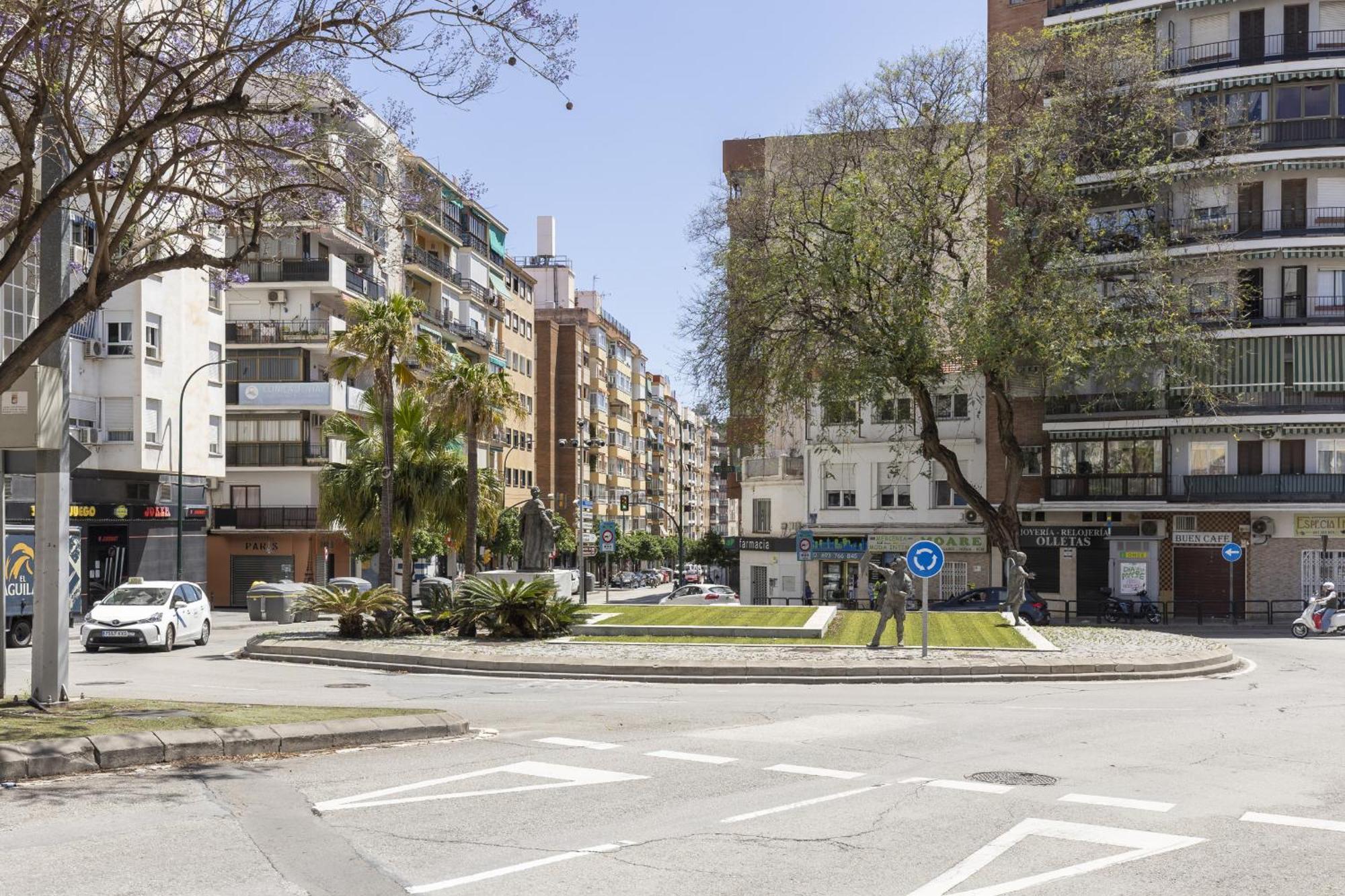 Cozy Central Studio In Pasaje Olletas Málaga Exterior foto